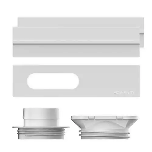 AC Infinity Window Duct Kit, for 4 in. and 6 in. Inline Fans