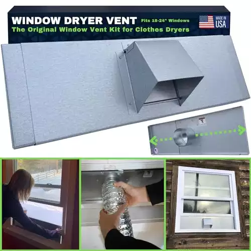 Window Exhaust Vent – Adjustable