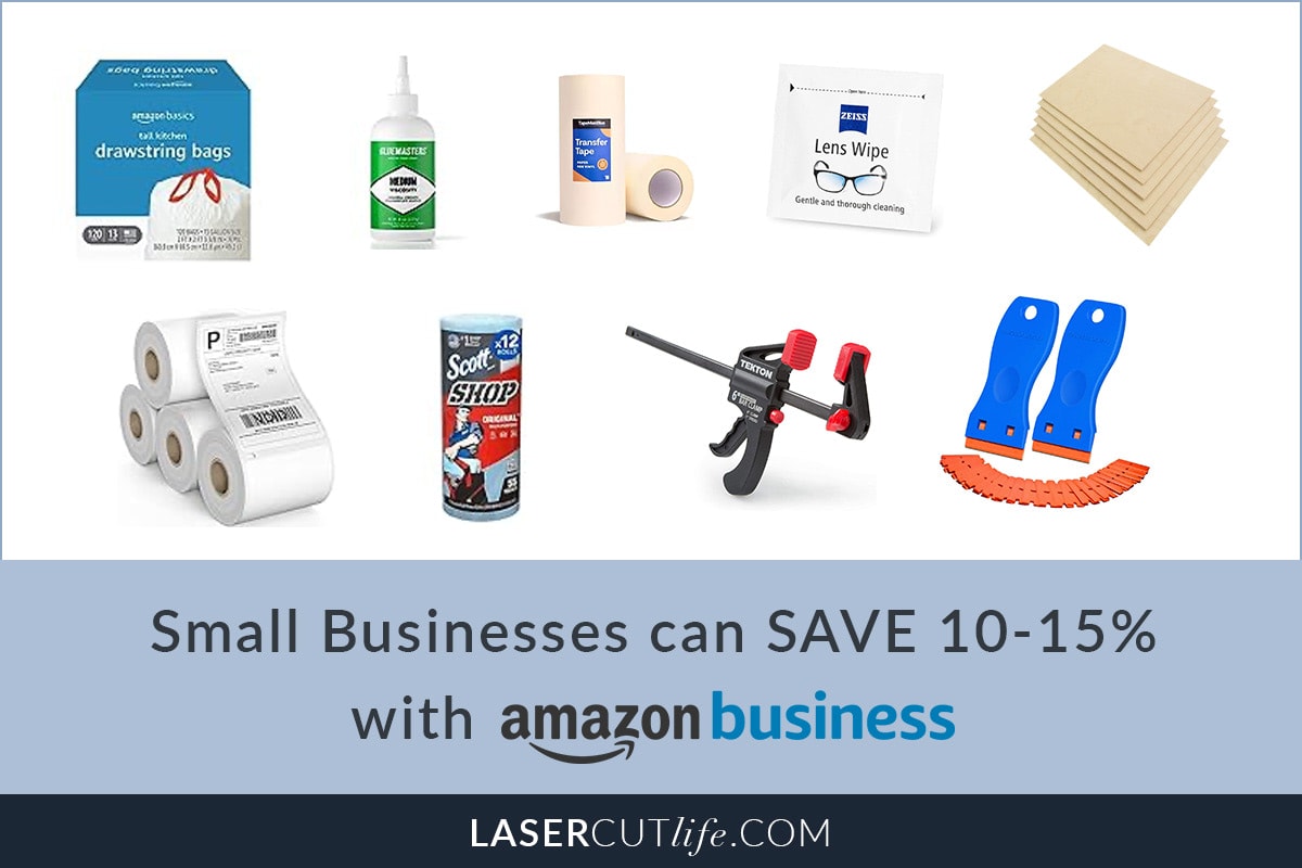 Small Businesses can SAVE 10-15% with an Amazon Business Account