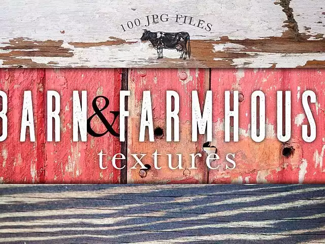 Barn & Farmhouse Textures - DesignBundles