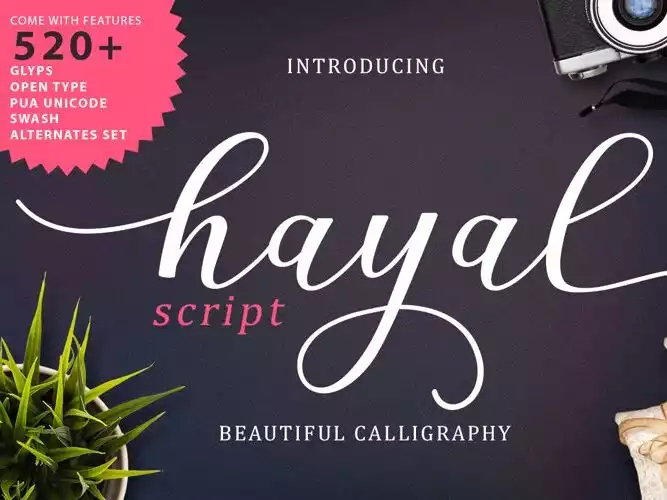 Hayal Script Font - FontBundles