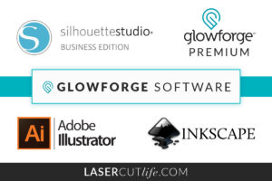 Glowforge Software for creating SVG laser cut files