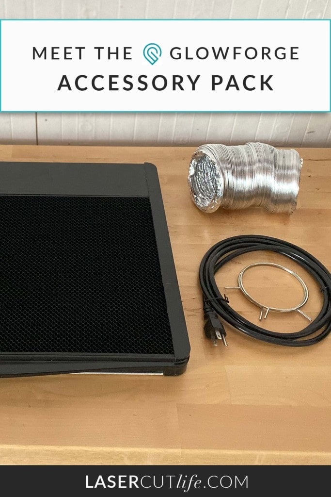 What's included in the Glowforge Accessory Pack?